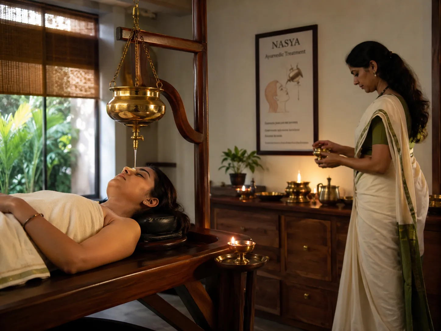 Nasya treatment