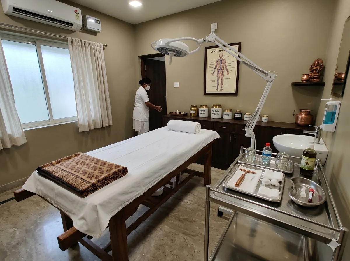 Rakthamokshana treatment